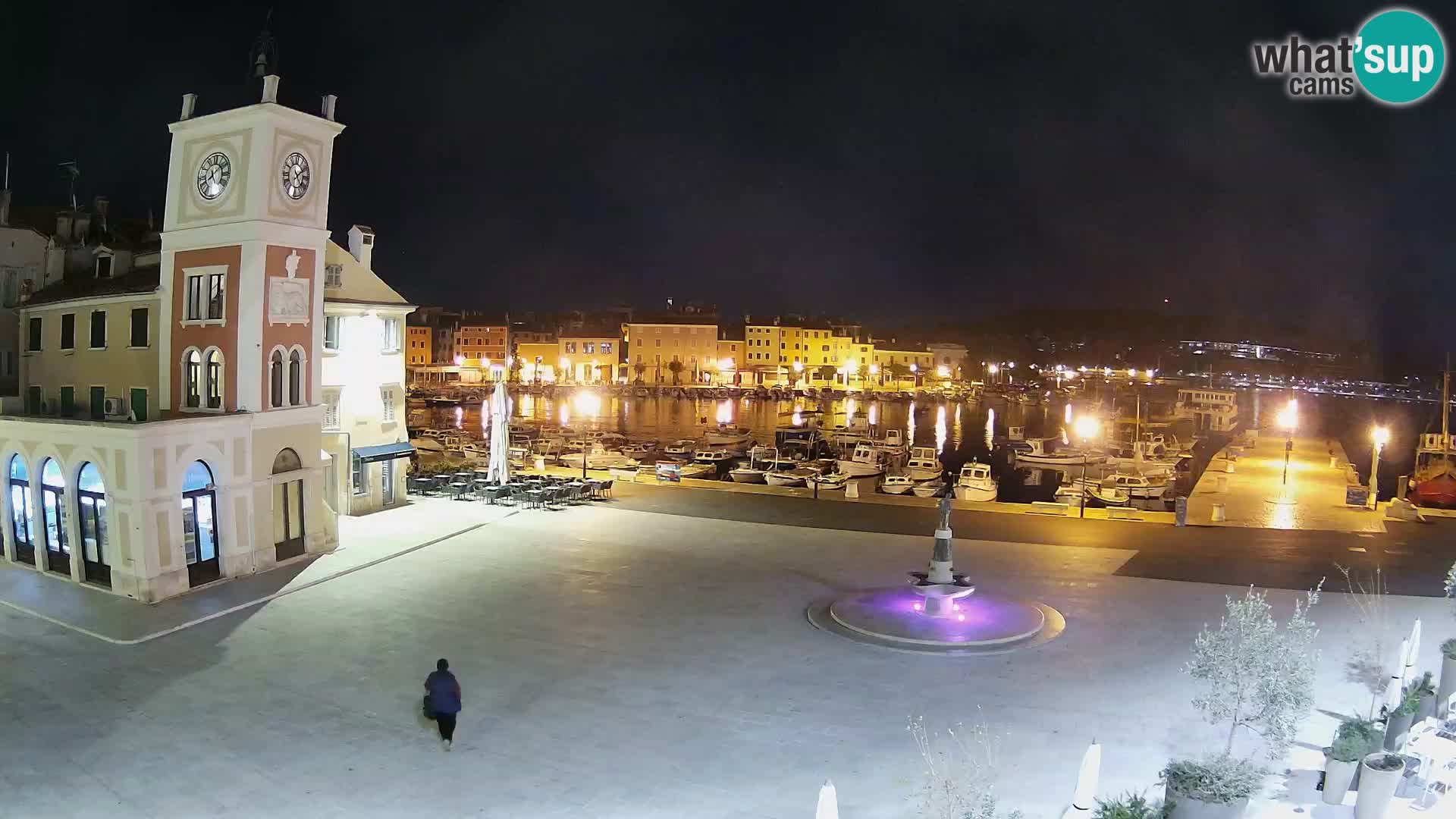 Rovinj live cam – the main square