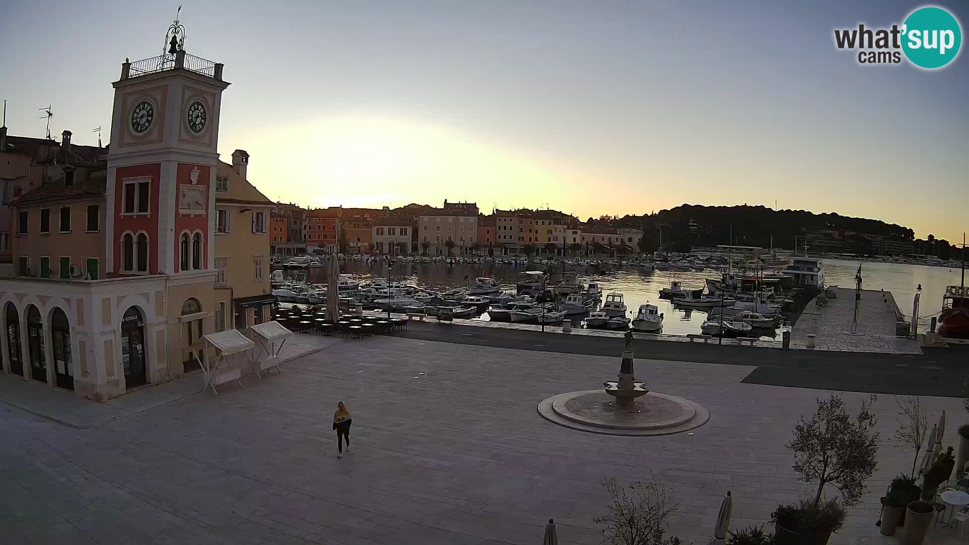 Rovinj live cam – the main square