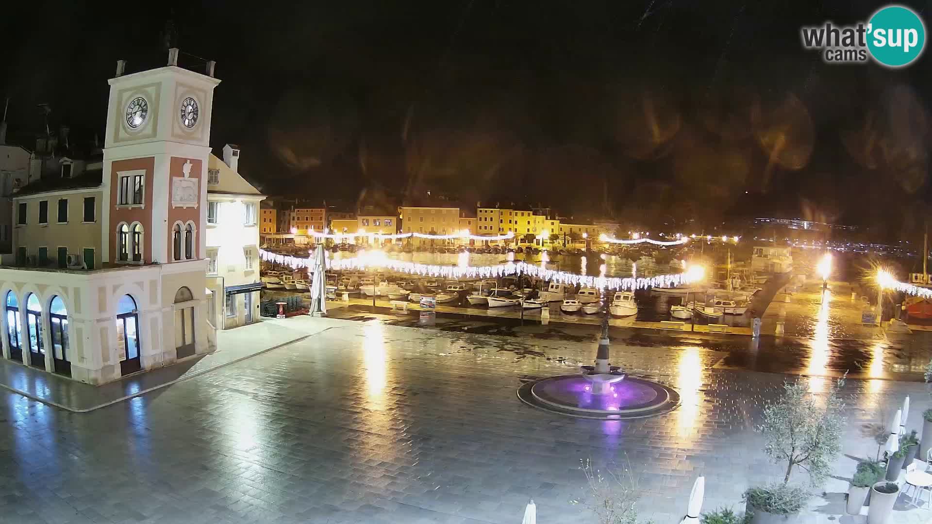 Webcam Rovigno piazza | LIVE cam Piazza centrale Rovigno