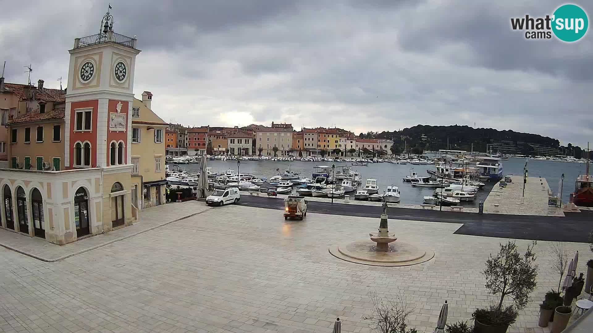 Rovinj spletna kamera trg