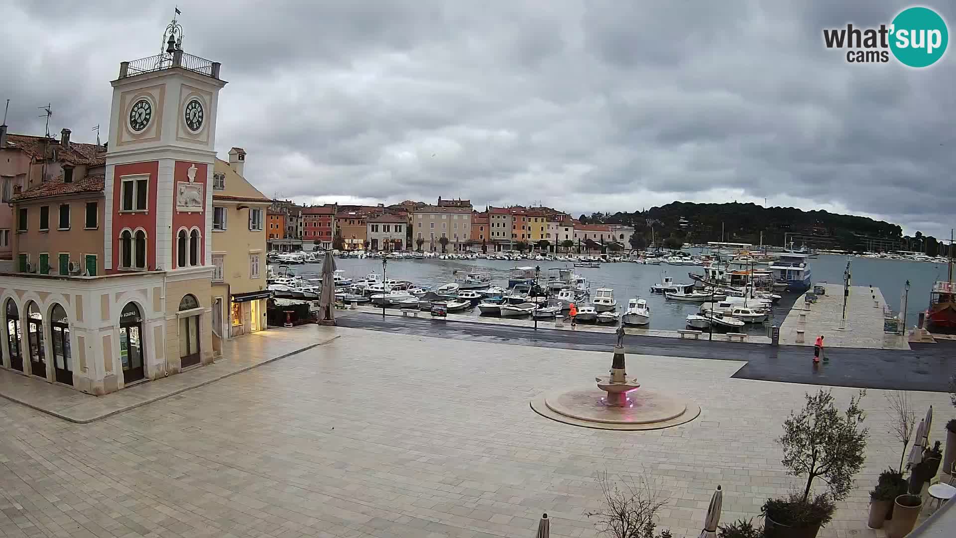 Webcam Rovinj Hauptplatz – Istrien – Kroatien