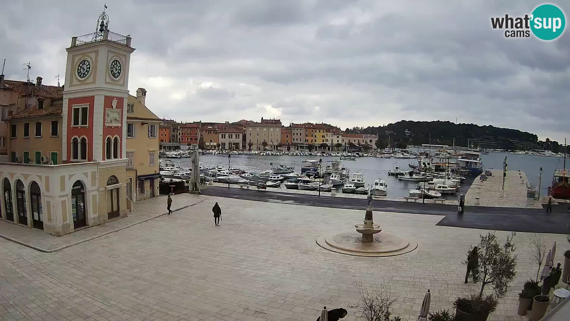 Rovinj spletna kamera trg