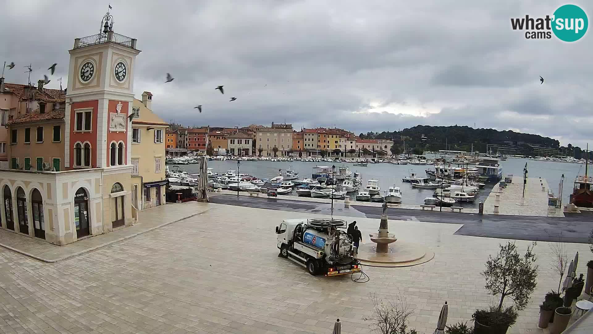 Webcam Rovinj Hauptplatz – Istrien – Kroatien