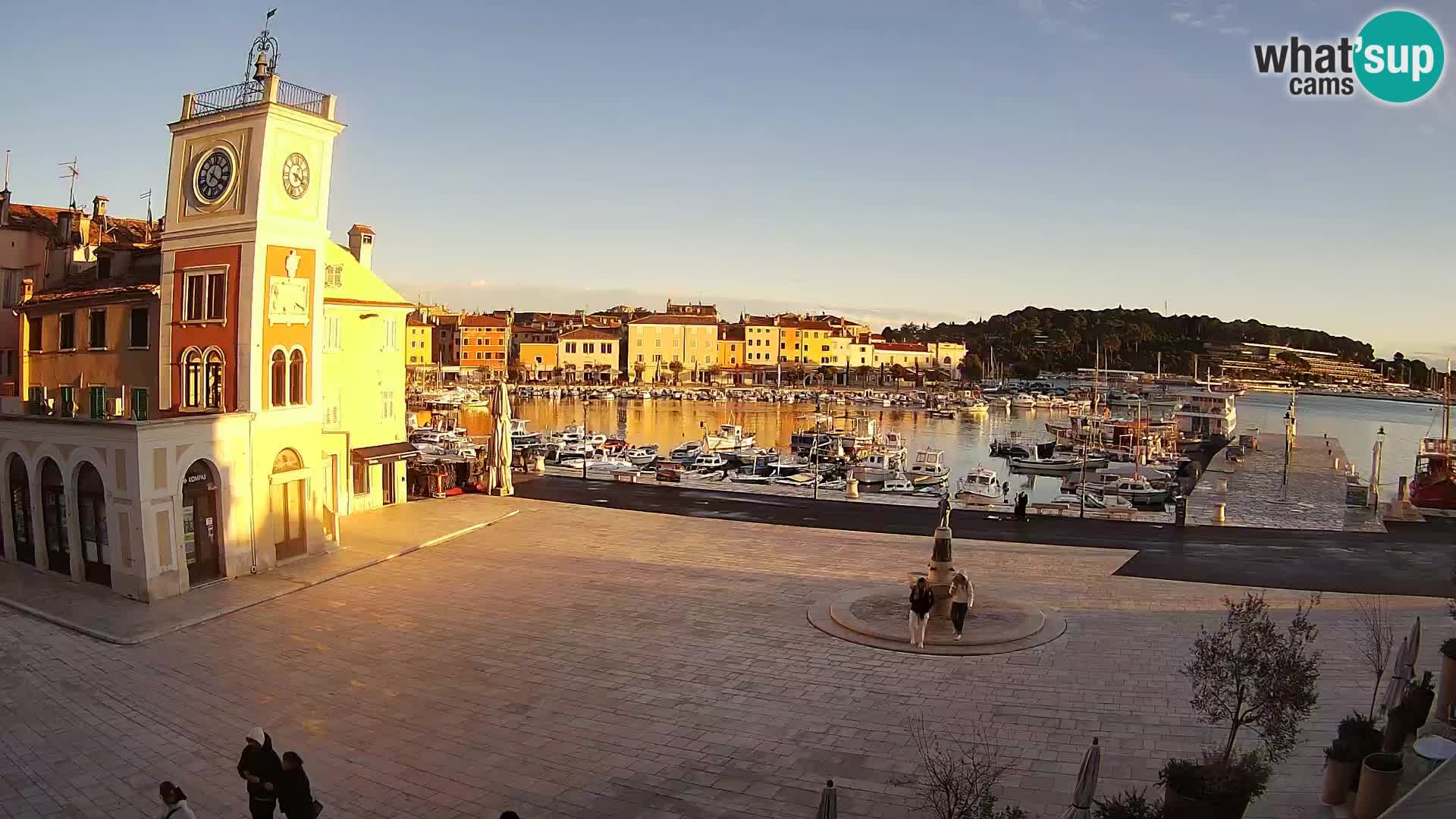 Webcam Rovinj Hauptplatz – Istrien – Kroatien