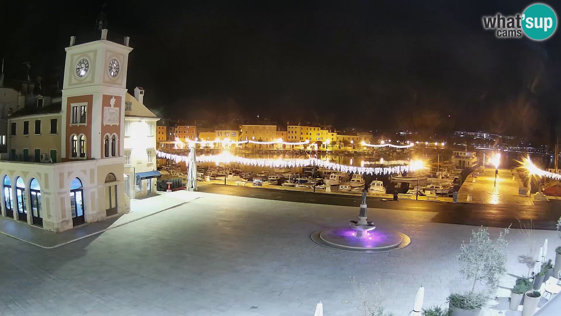 Webcam Rovigno piazza | LIVE cam Piazza centrale Rovigno