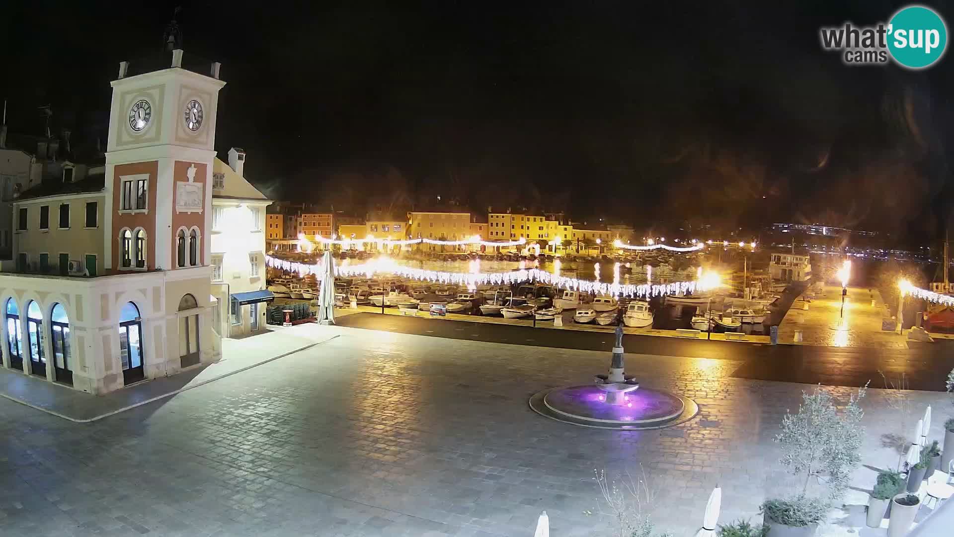 Webcam Rovigno piazza | LIVE cam Piazza centrale Rovigno