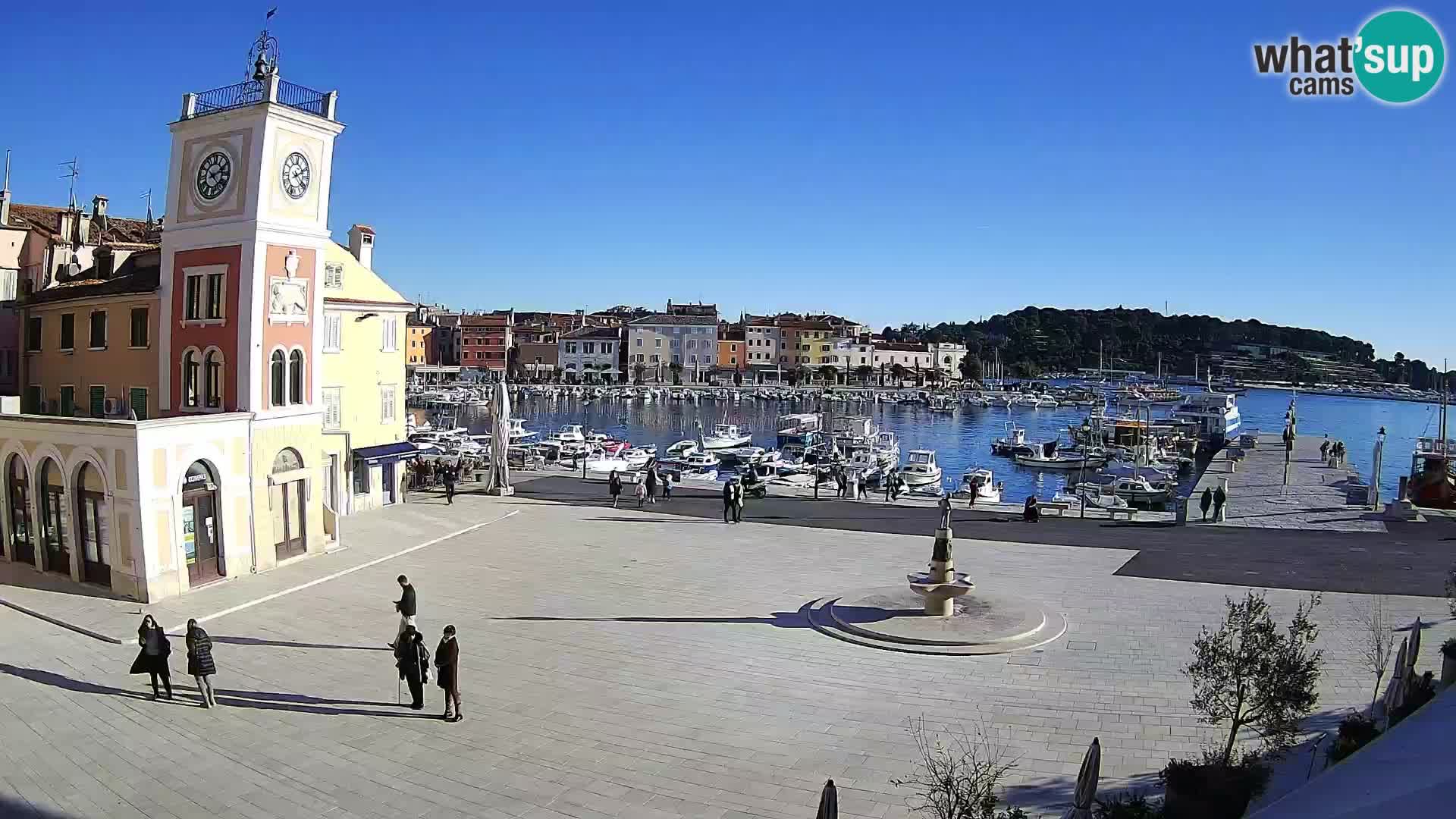 Webcam Rovinj Hauptplatz – Istrien – Kroatien