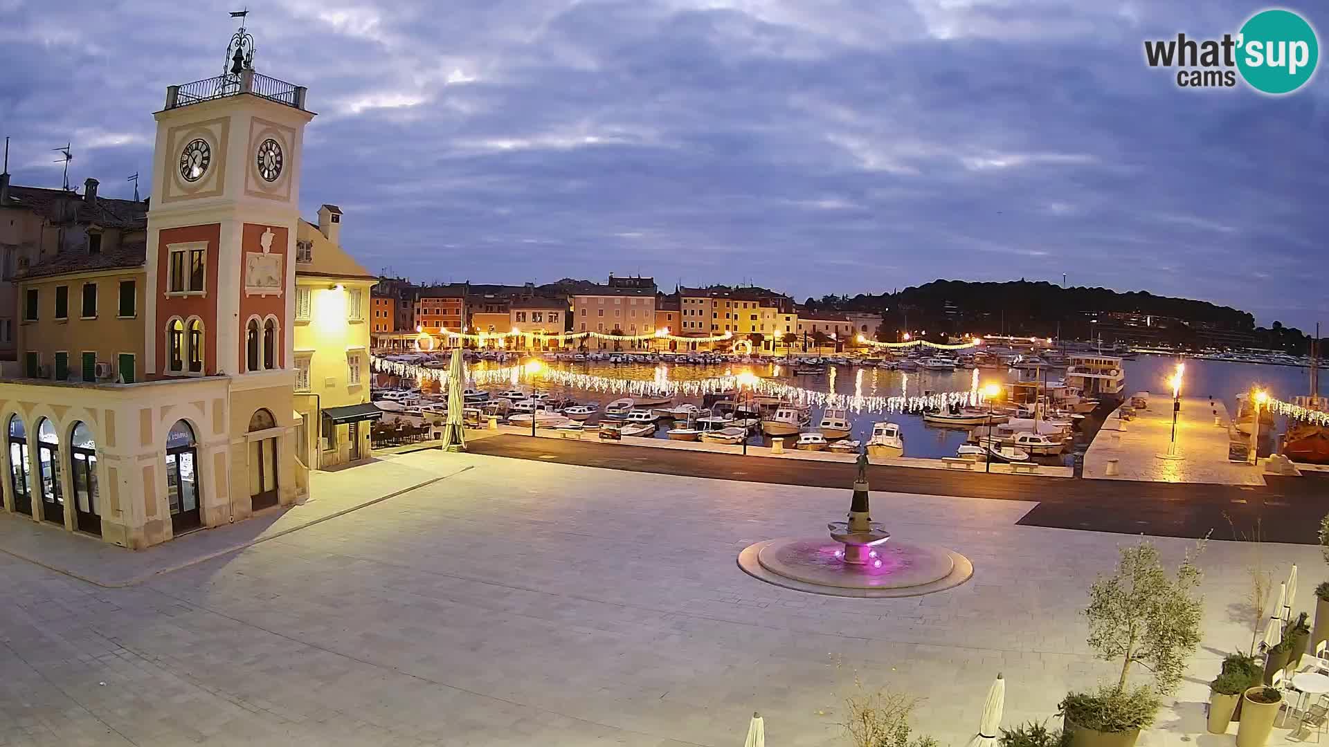 Webcam Rovinj Hauptplatz – Istrien – Kroatien