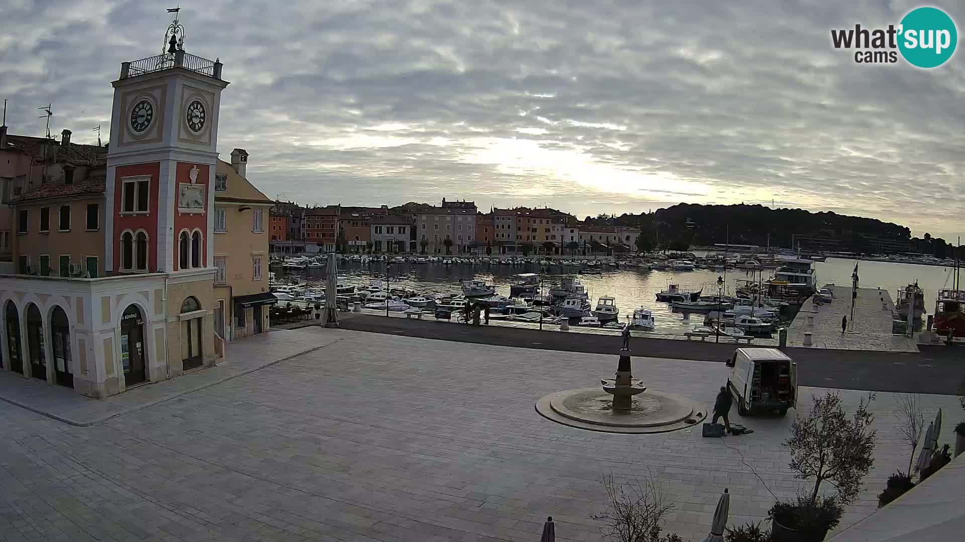 Webcam Rovinj Hauptplatz – Istrien – Kroatien