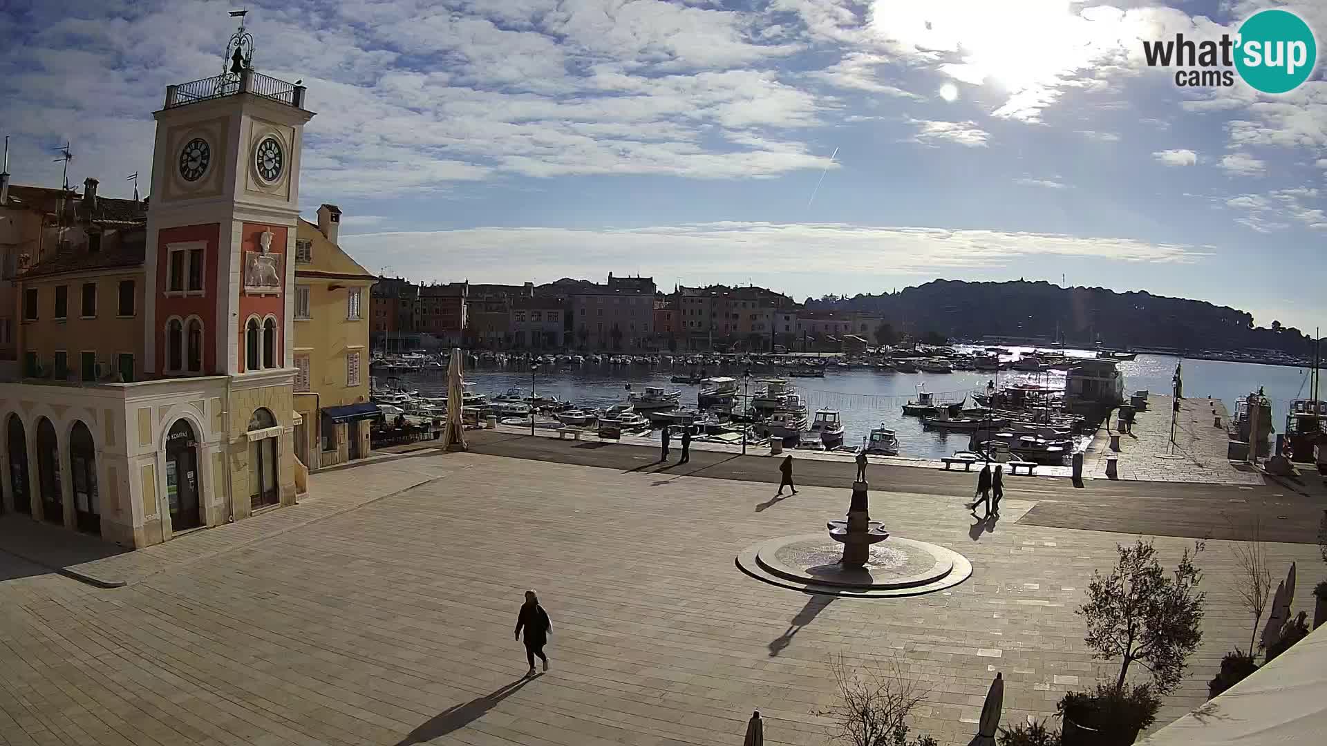 Webcam Rovinj Hauptplatz – Istrien – Kroatien