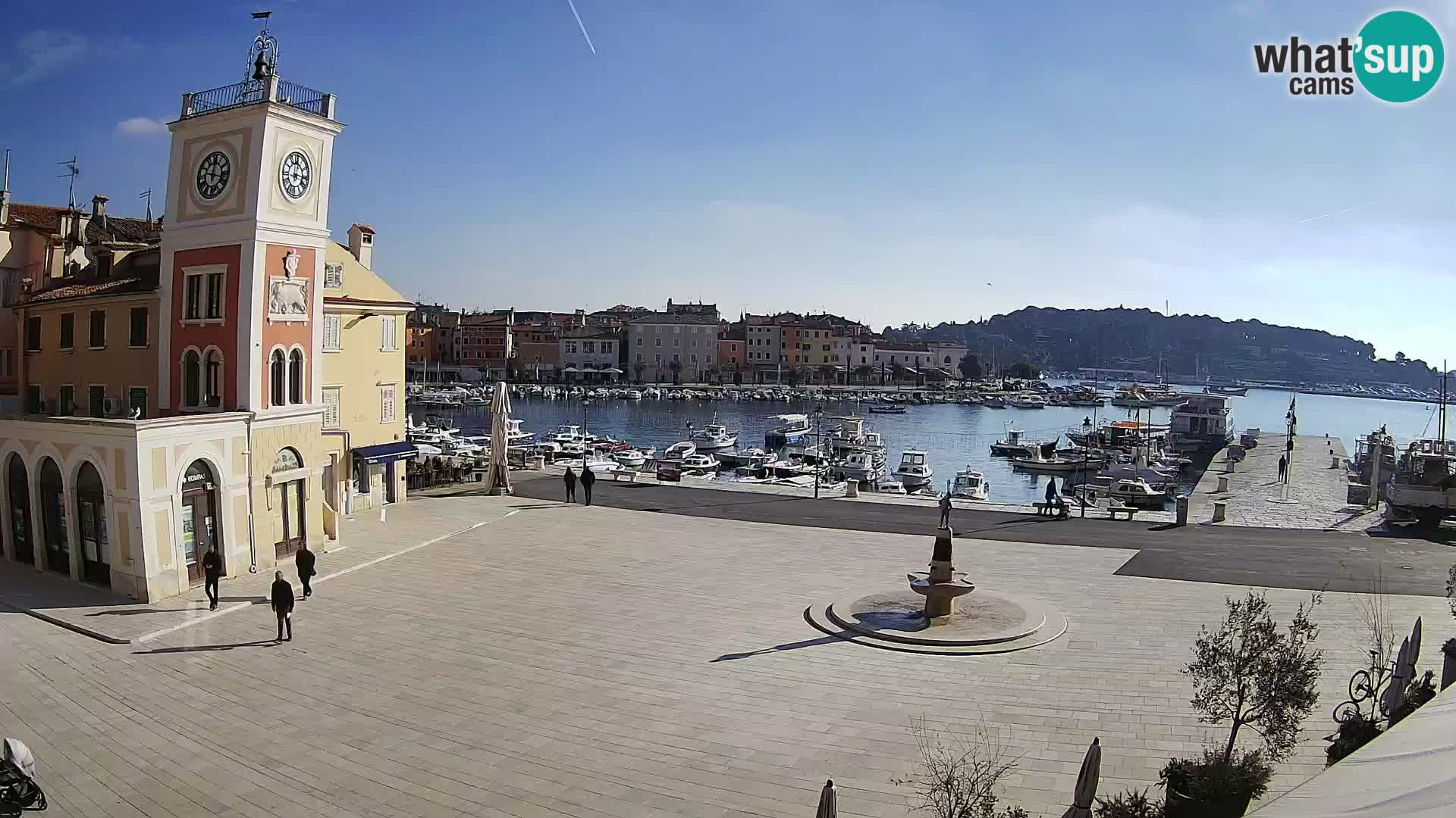 Webcam Rovinj Hauptplatz – Istrien – Kroatien