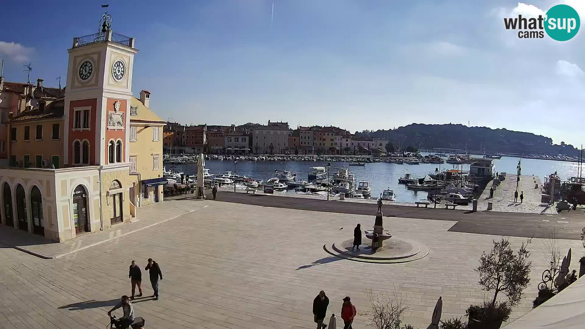 Webcam Rovinj Hauptplatz – Istrien – Kroatien