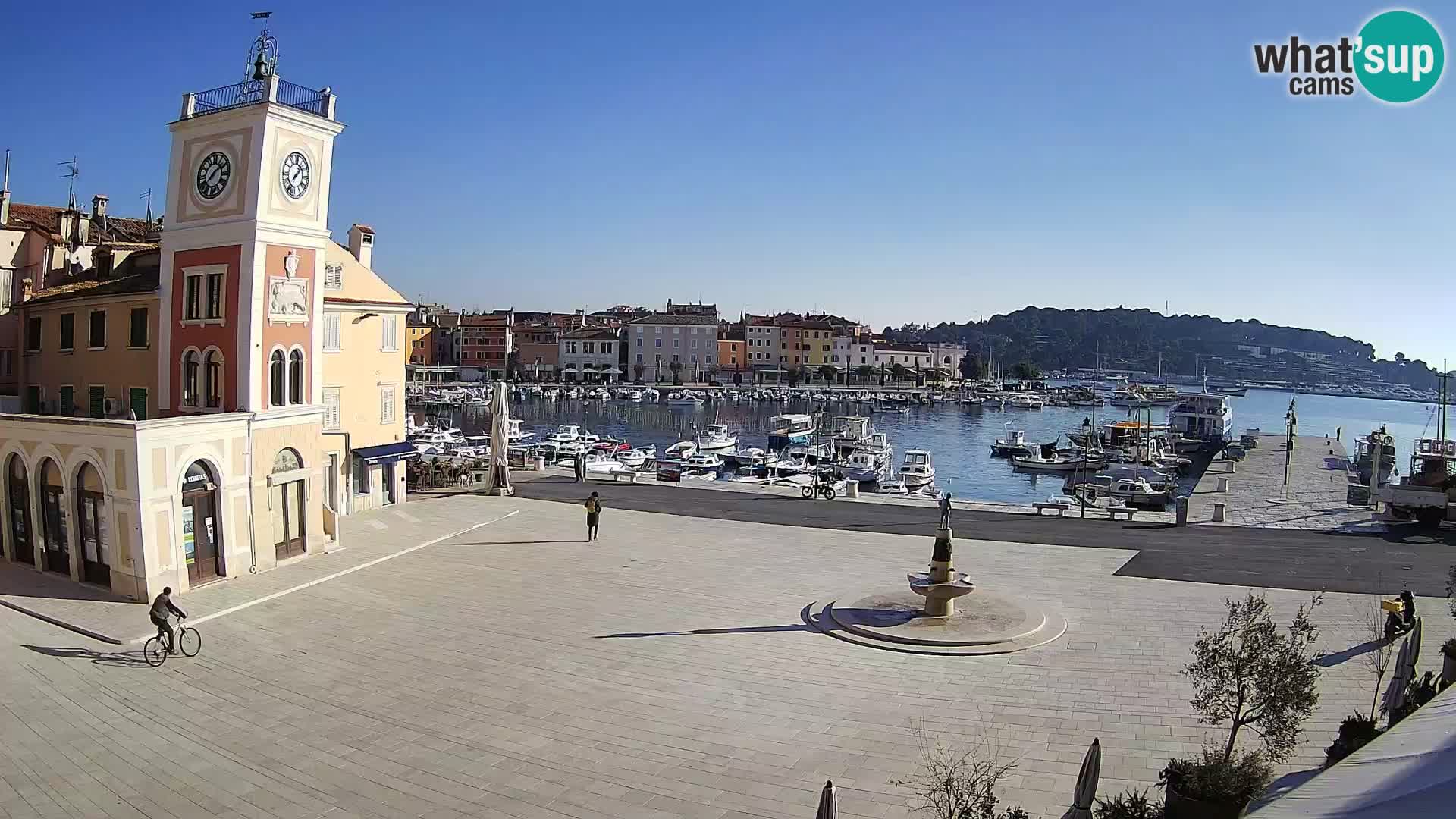 Webcam Rovinj Hauptplatz – Istrien – Kroatien