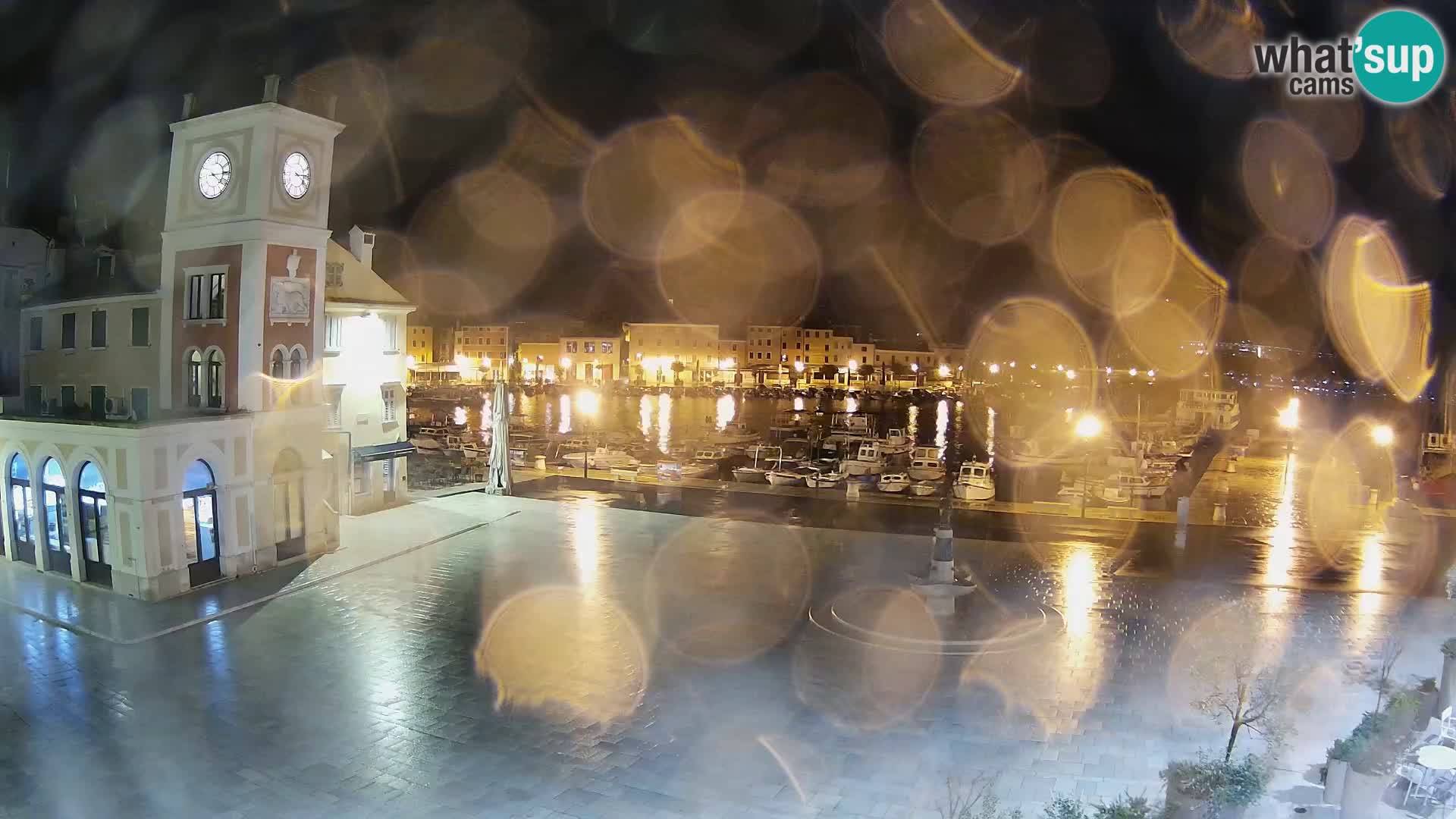 Webcam Rovigno piazza | LIVE cam Piazza centrale Rovigno