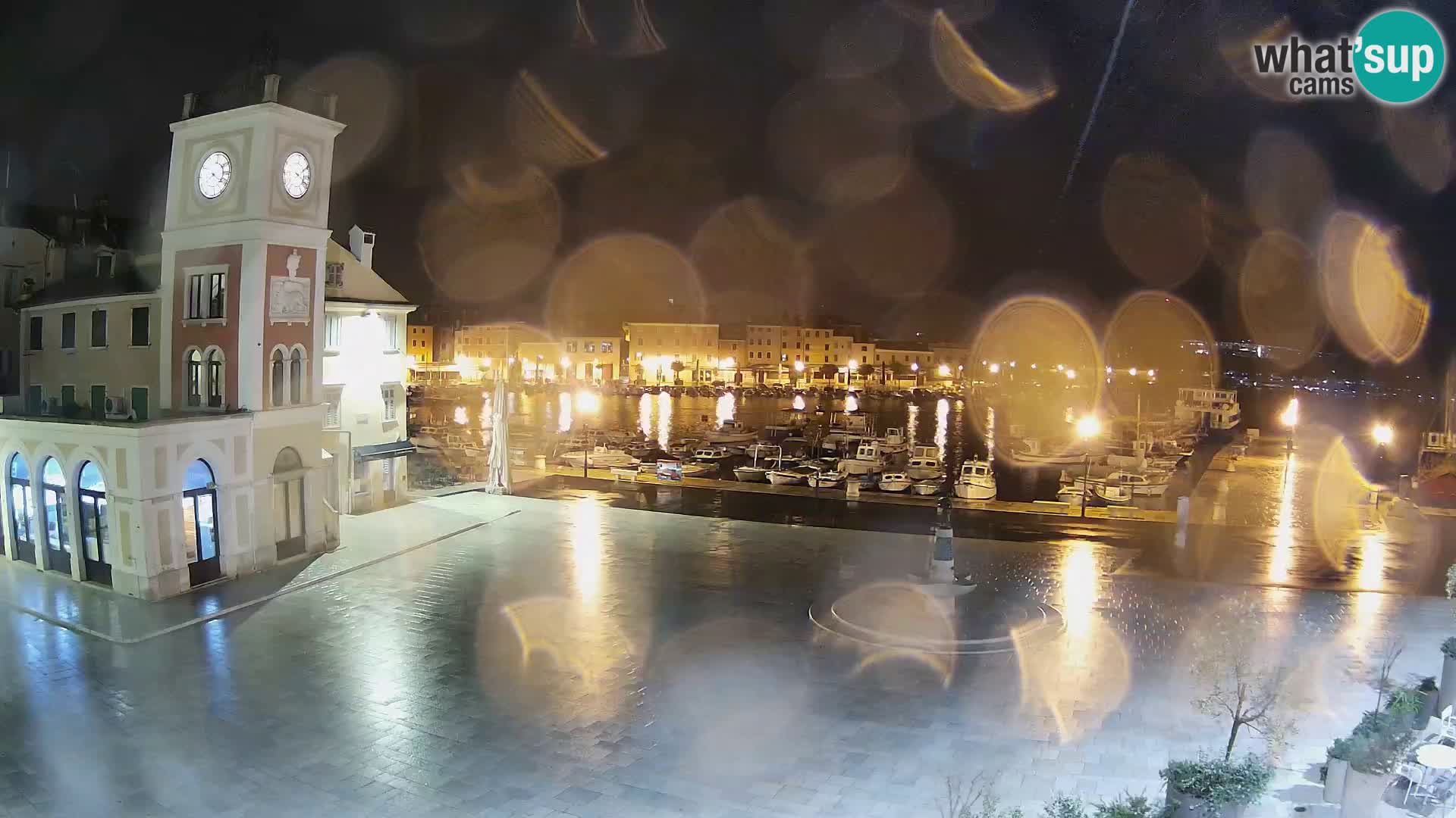 Webcam Rovigno piazza | LIVE cam Piazza centrale Rovigno