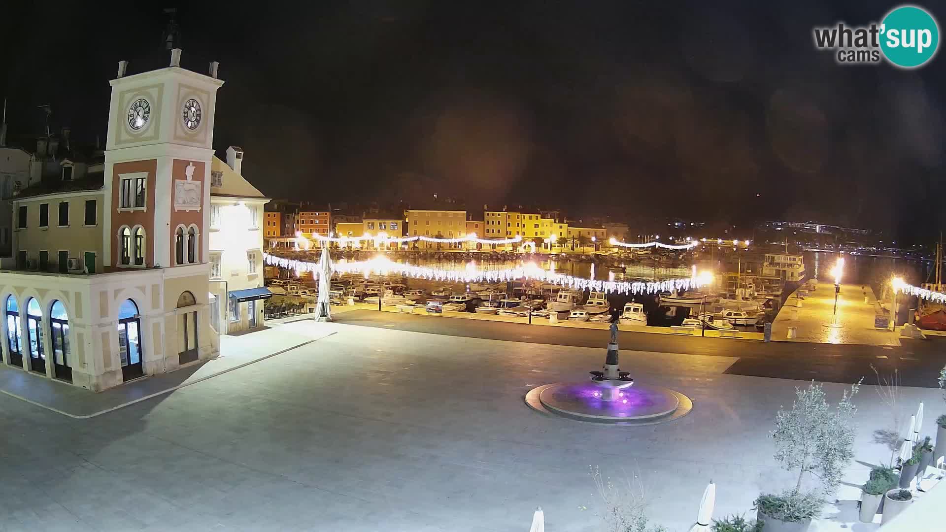 Webcam Rovigno piazza | LIVE cam Piazza centrale Rovigno