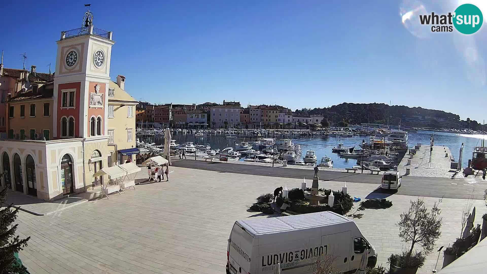 Webcam Rovinj Hauptplatz – Istrien – Kroatien