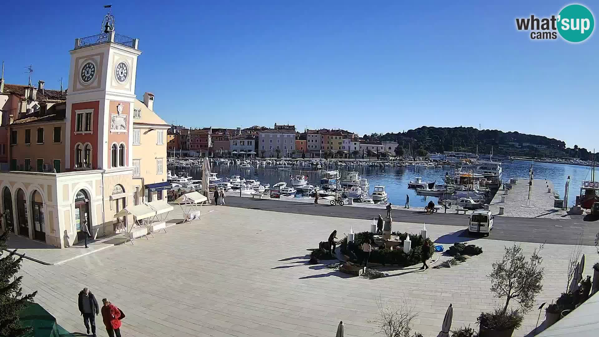 Webcam Rovinj Hauptplatz – Istrien – Kroatien