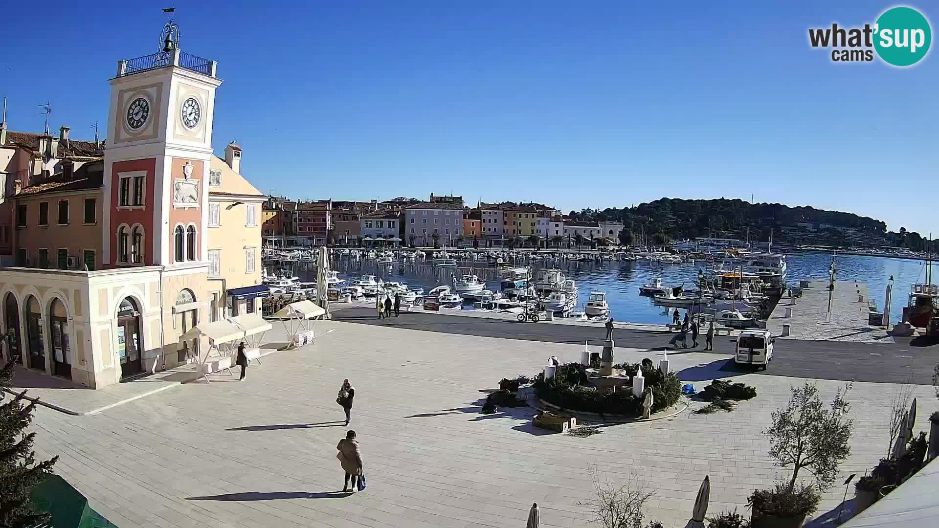 Webcam Rovinj Hauptplatz – Istrien – Kroatien