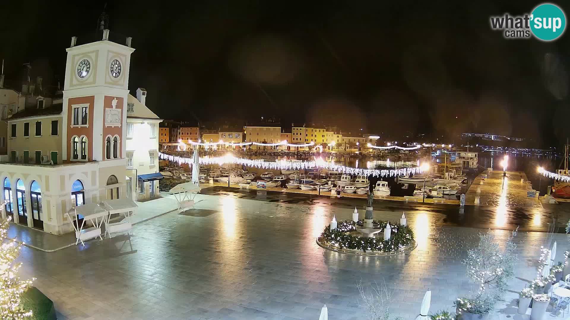 Webcam Rovigno piazza | LIVE cam Piazza centrale Rovigno