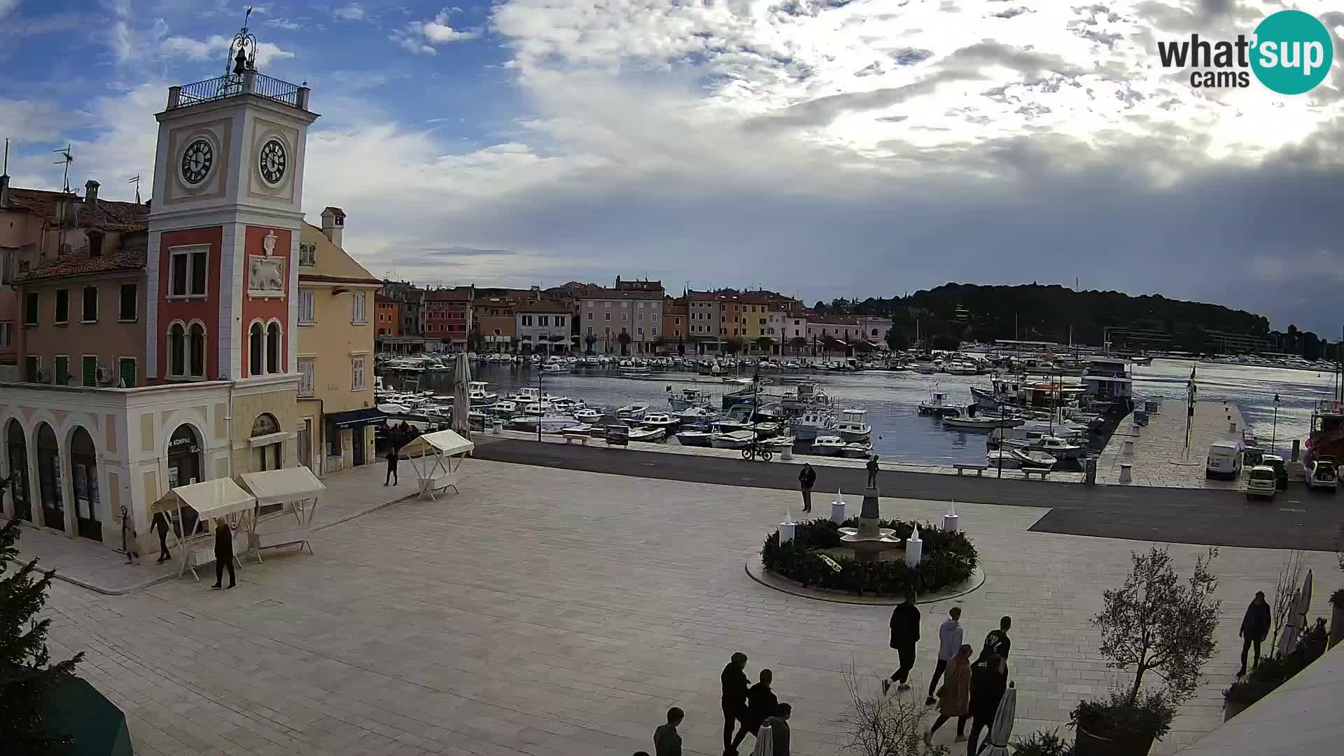 Webcam Rovinj Hauptplatz – Istrien – Kroatien