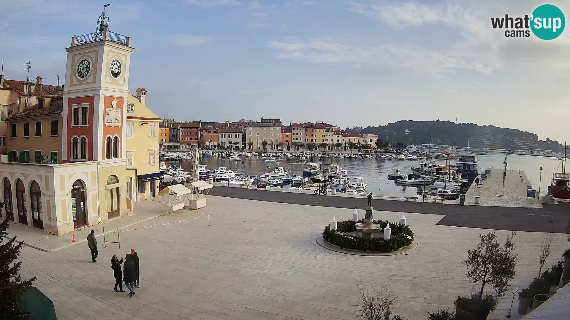 Webcam Rovinj Hauptplatz – Istrien – Kroatien