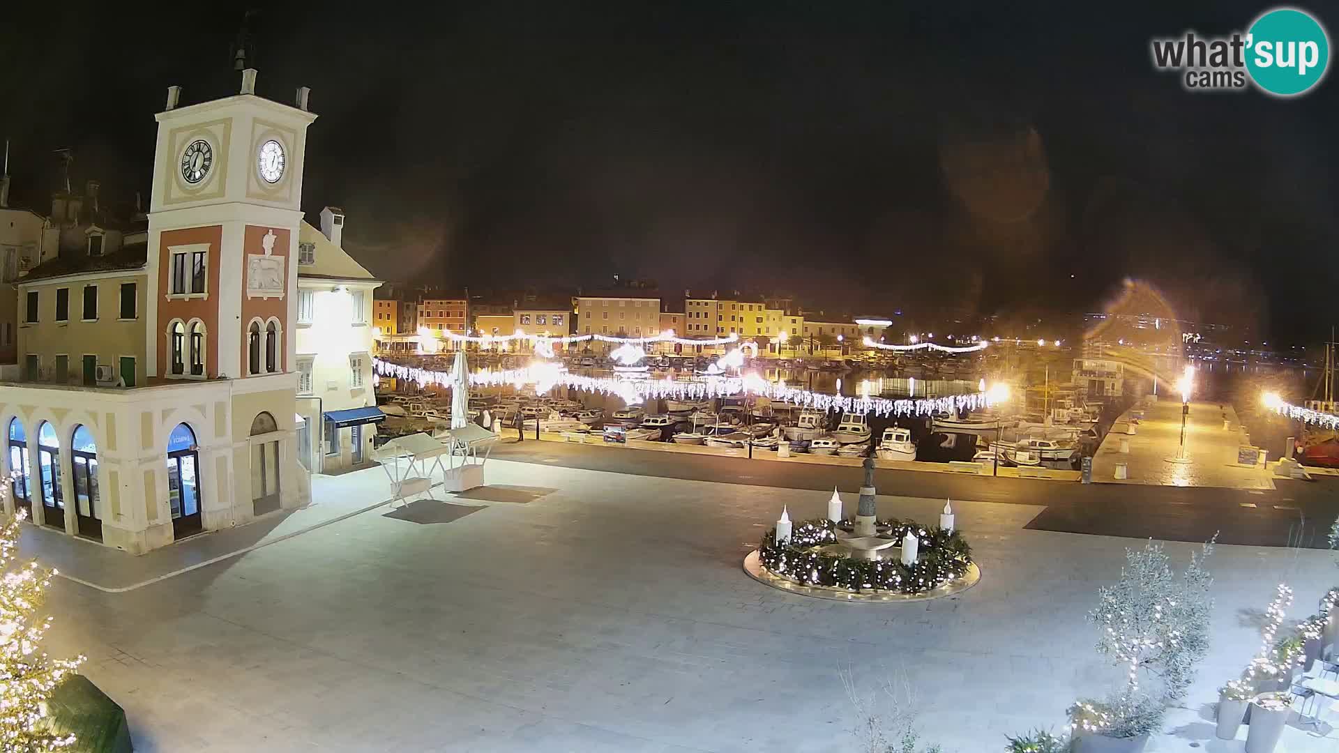 Webcam Rovigno piazza | LIVE cam Piazza centrale Rovigno