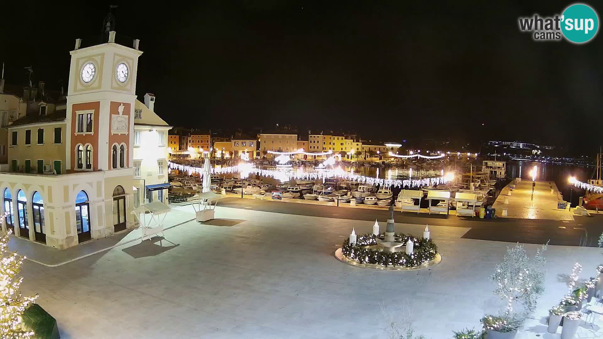 Rovinj live cam – the main square