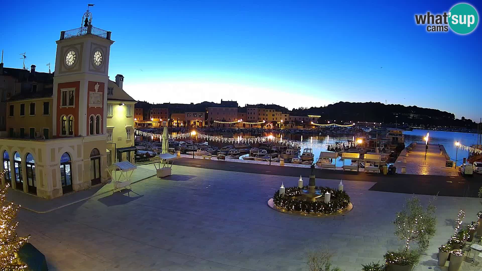 Rovinj live cam – the main square