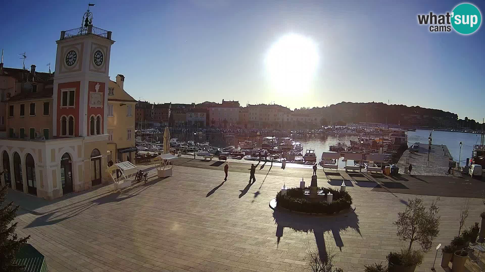 Rovinj live cam – the main square