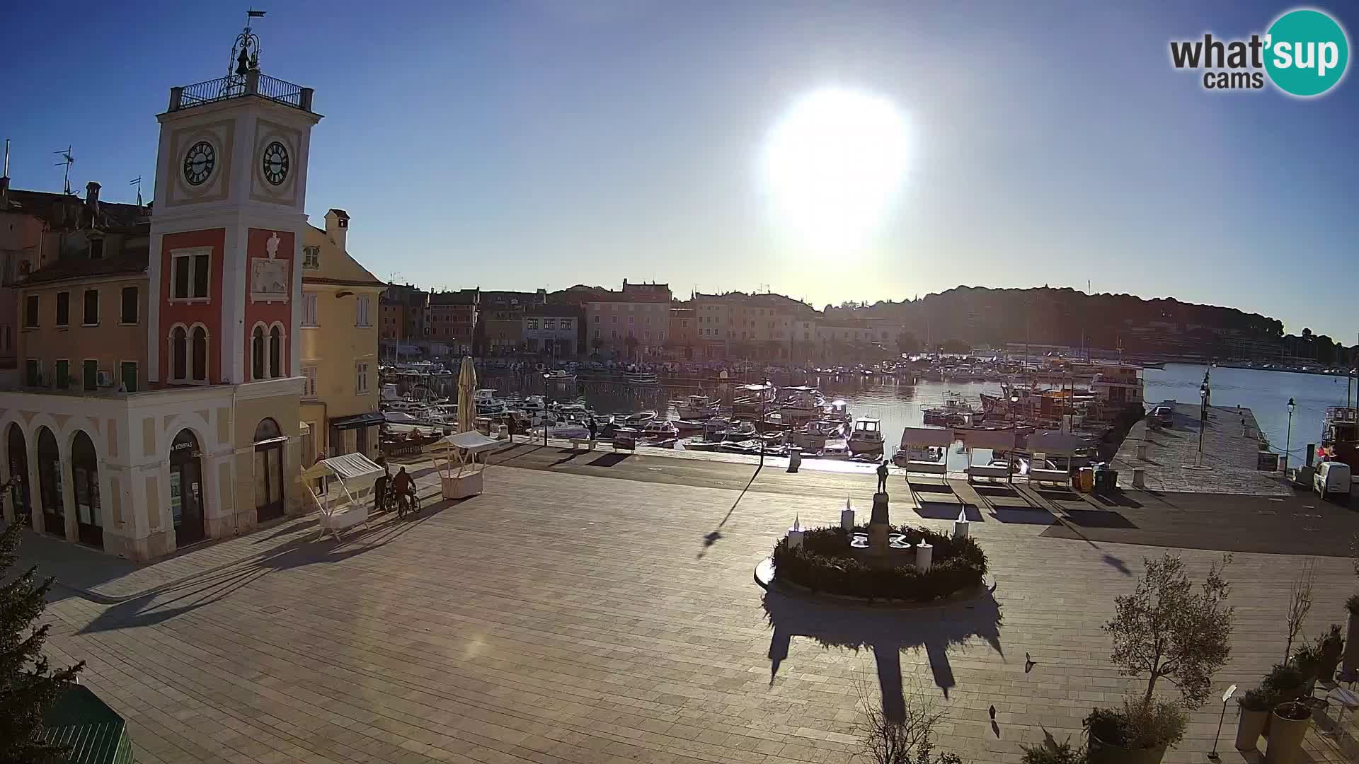 Rovinj live cam – the main square