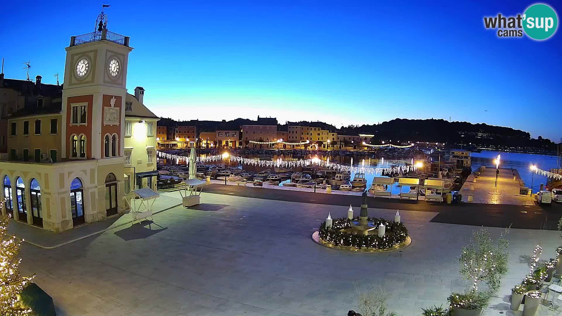 Rovinj live cam – the main square