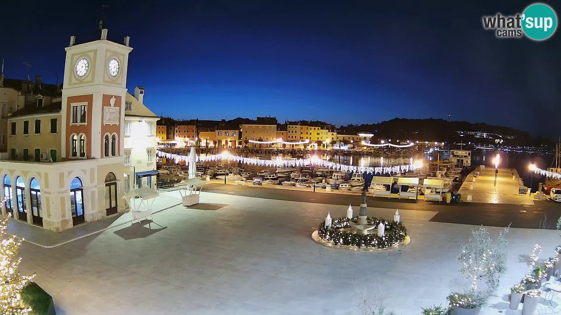 Rovinj live cam – the main square