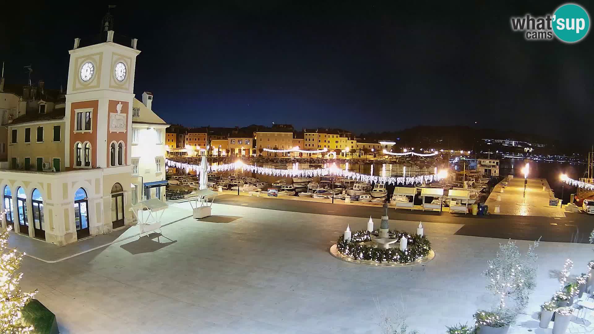 Rovinj live cam – the main square