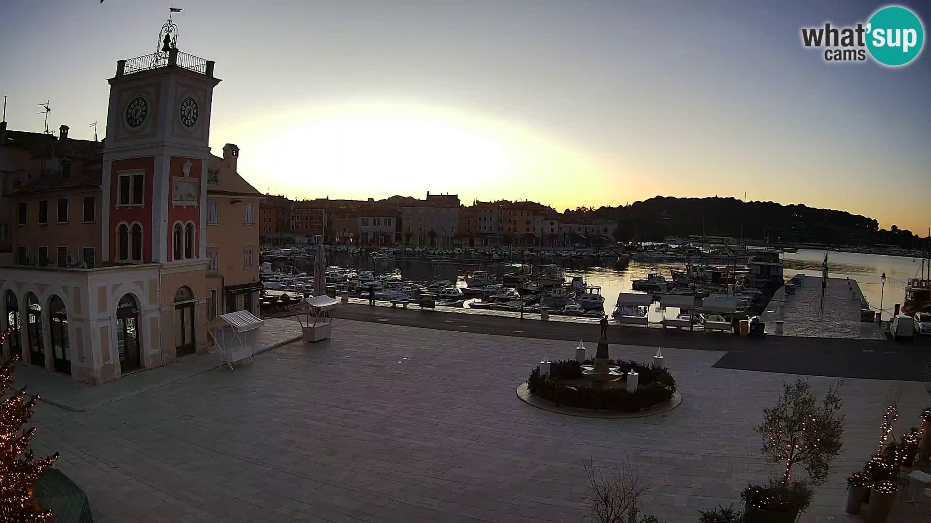 Rovinj live cam – the main square