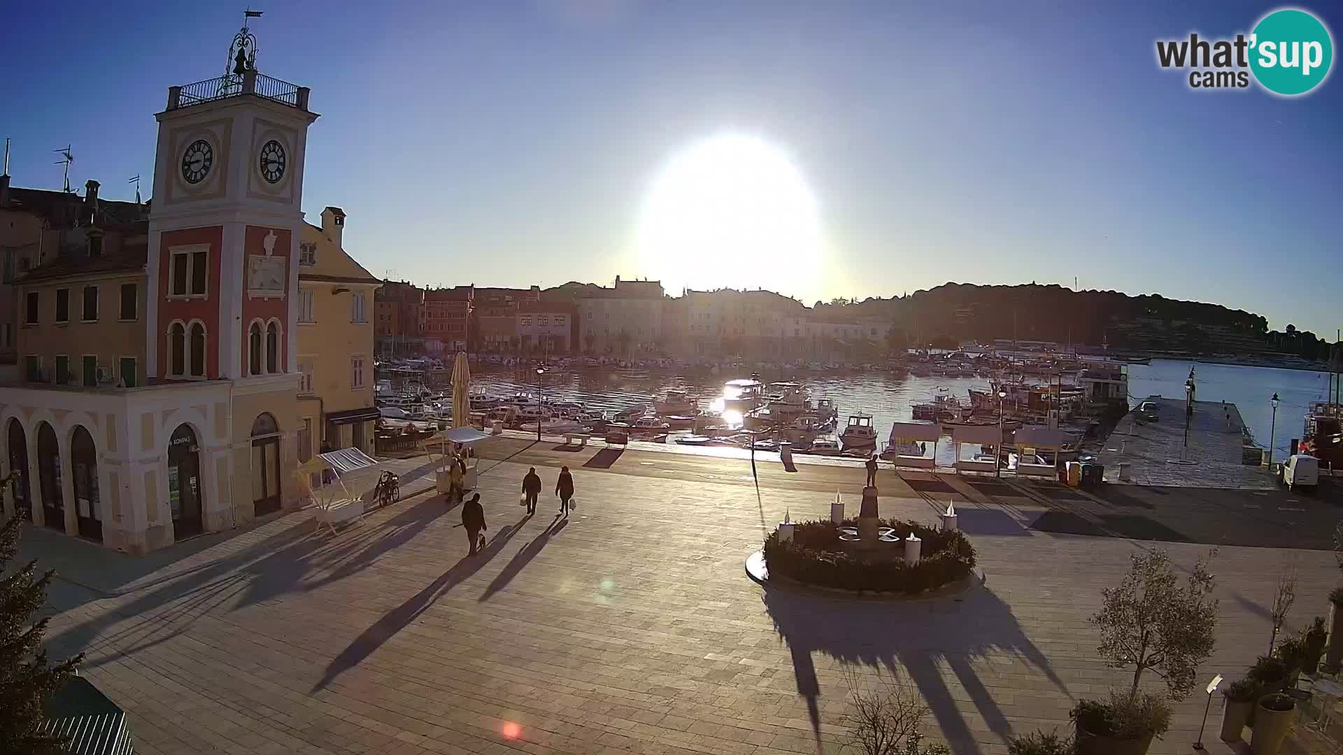 Rovinj live cam – the main square