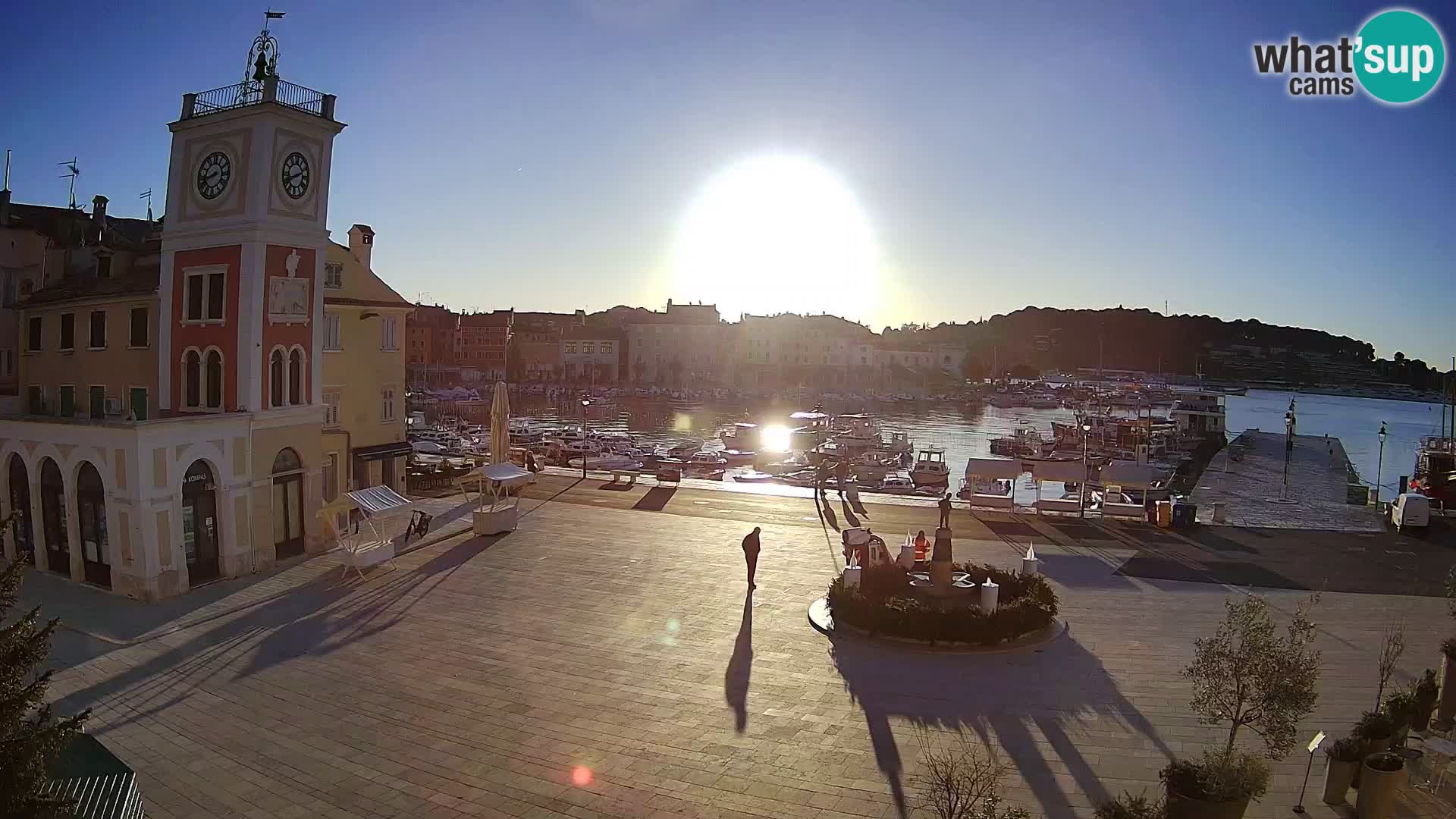 Rovinj live cam – the main square