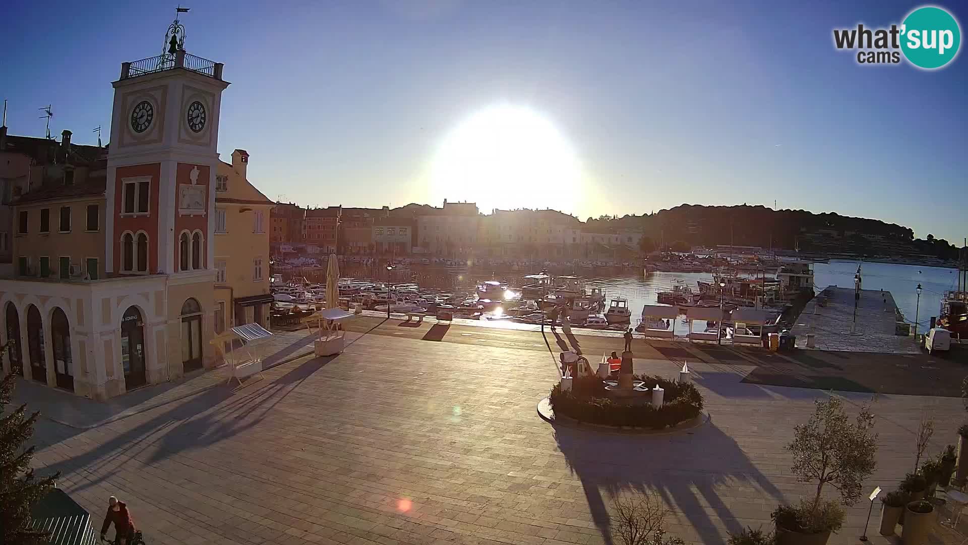 Rovinj live cam – the main square