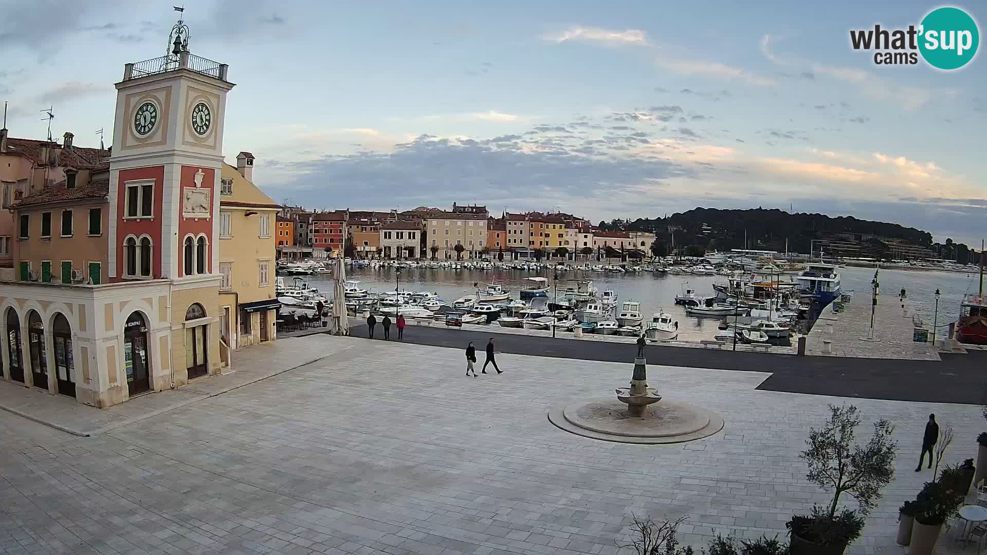 Rovinj live cam – the main square