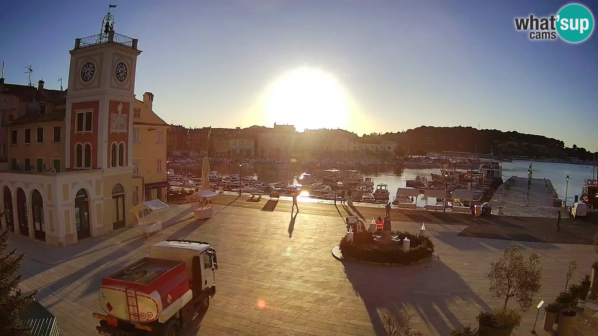 Rovinj live cam – the main square