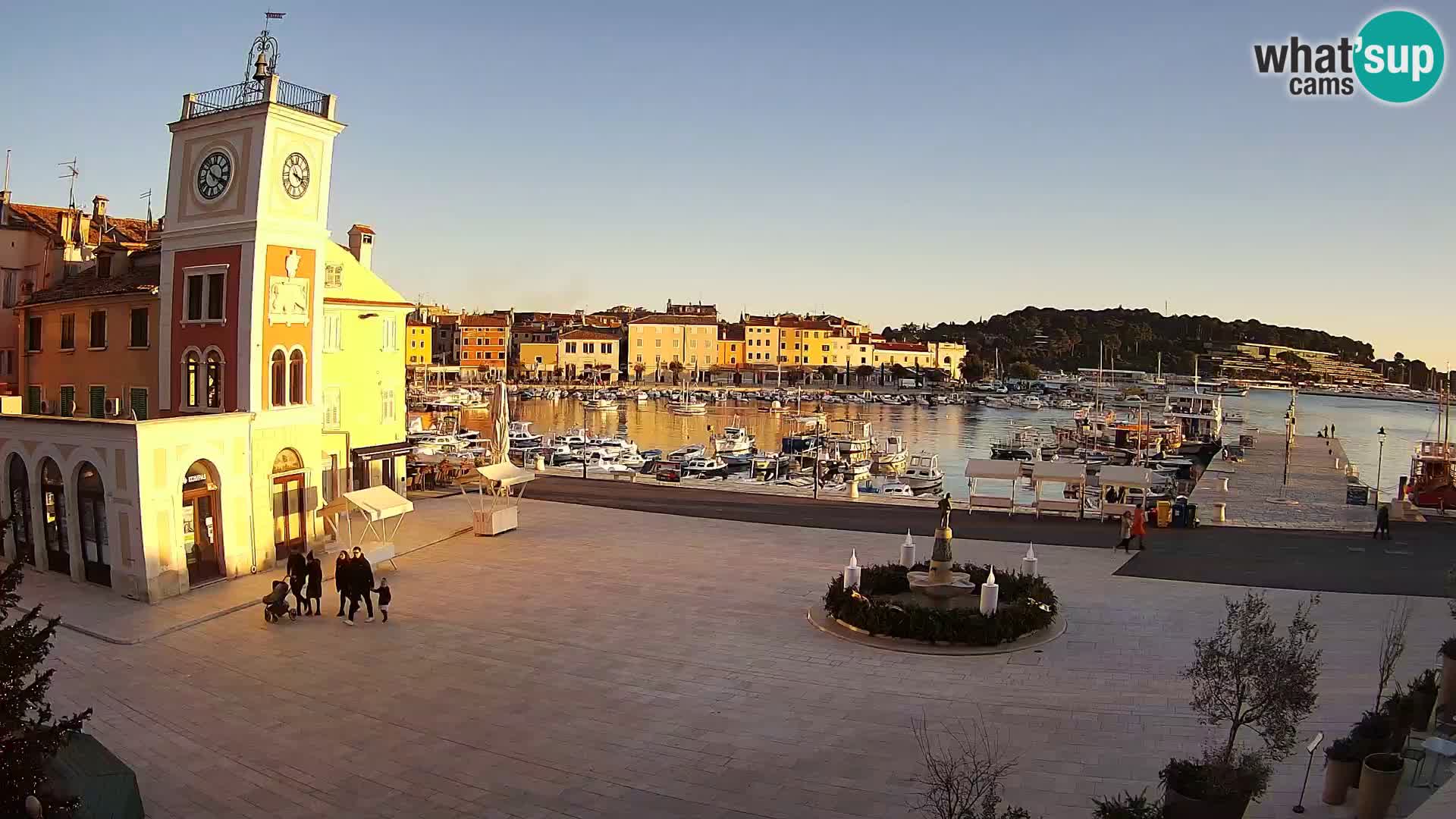 Rovinj live cam – the main square