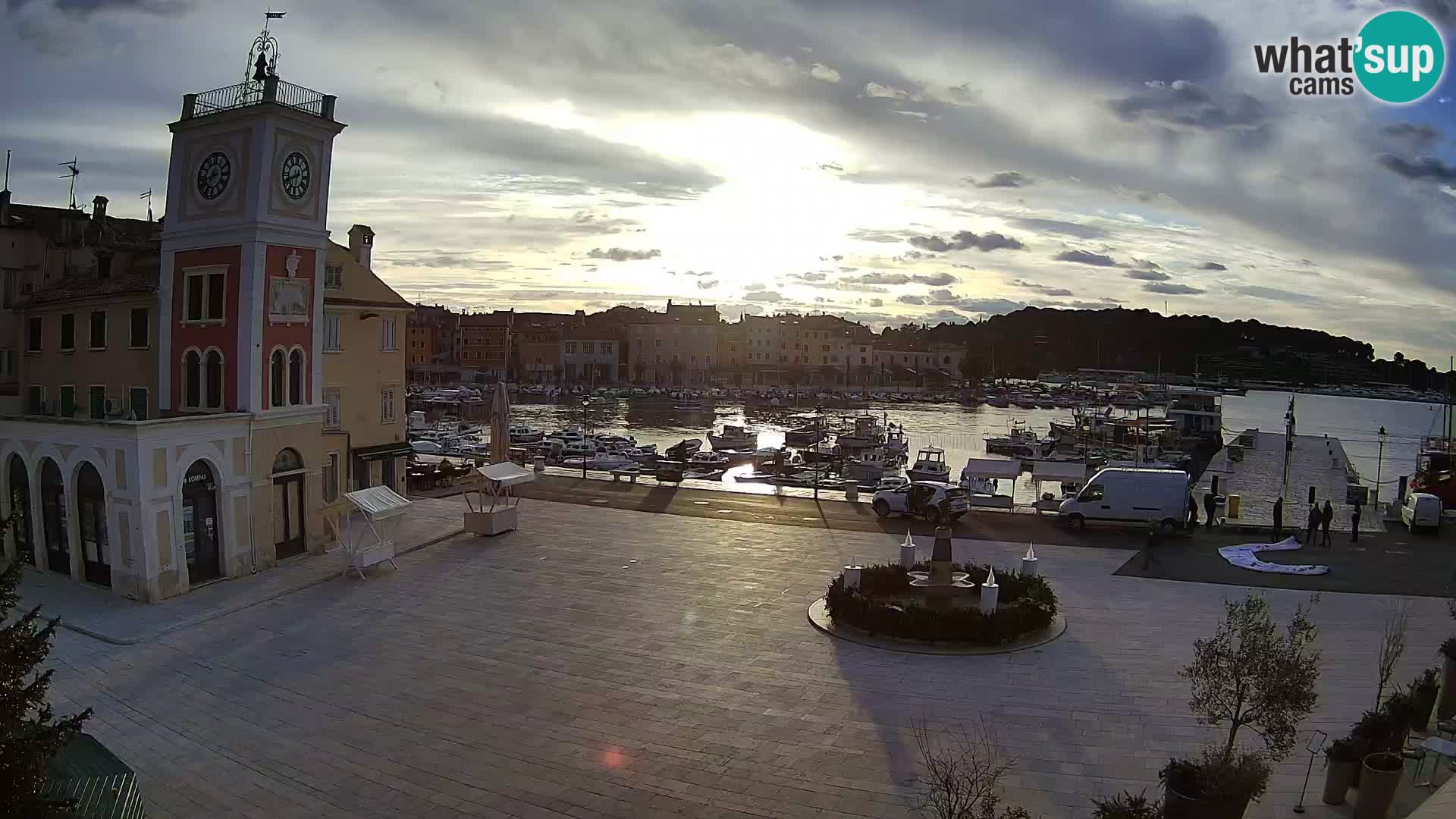 Webcam Rovinj Hauptplatz – Istrien – Kroatien