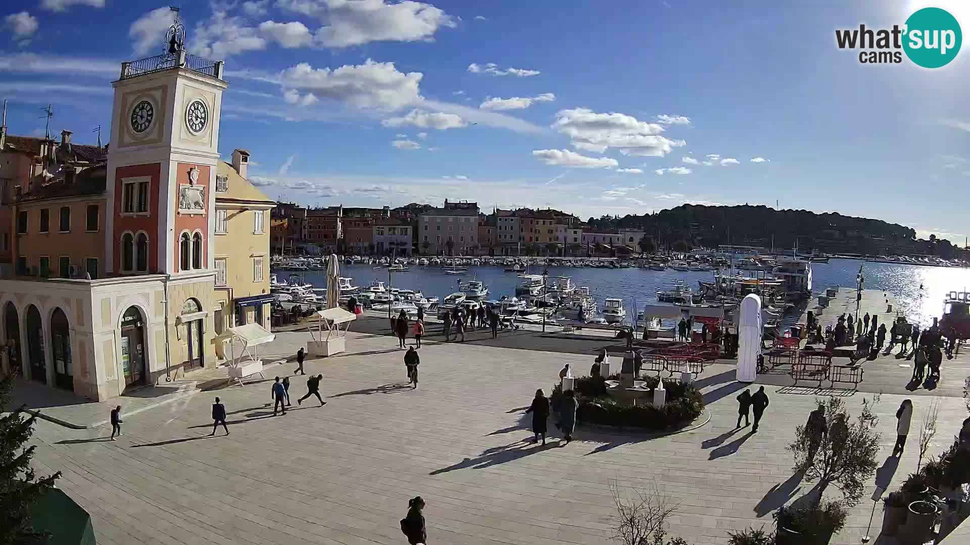 Webcam Rovinj Hauptplatz – Istrien – Kroatien