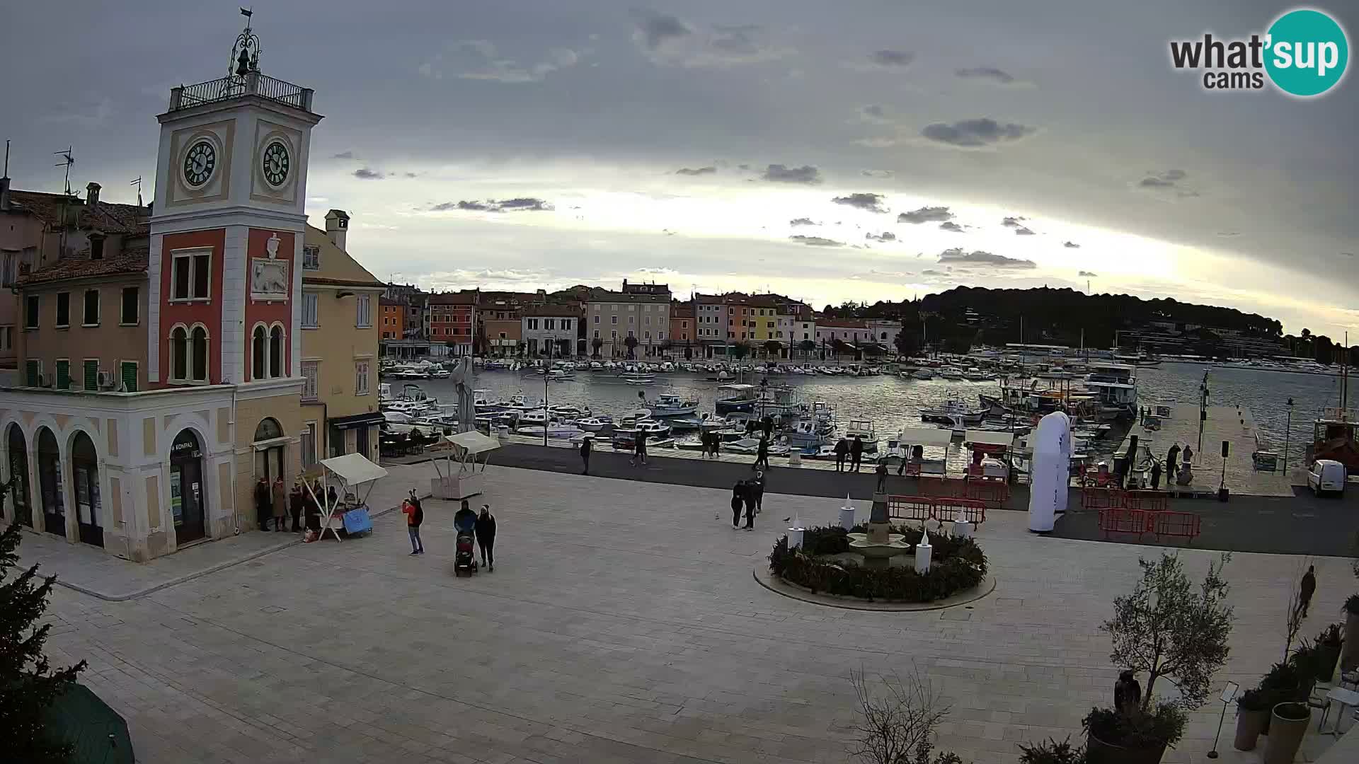 Webcam Rovinj Hauptplatz – Istrien – Kroatien