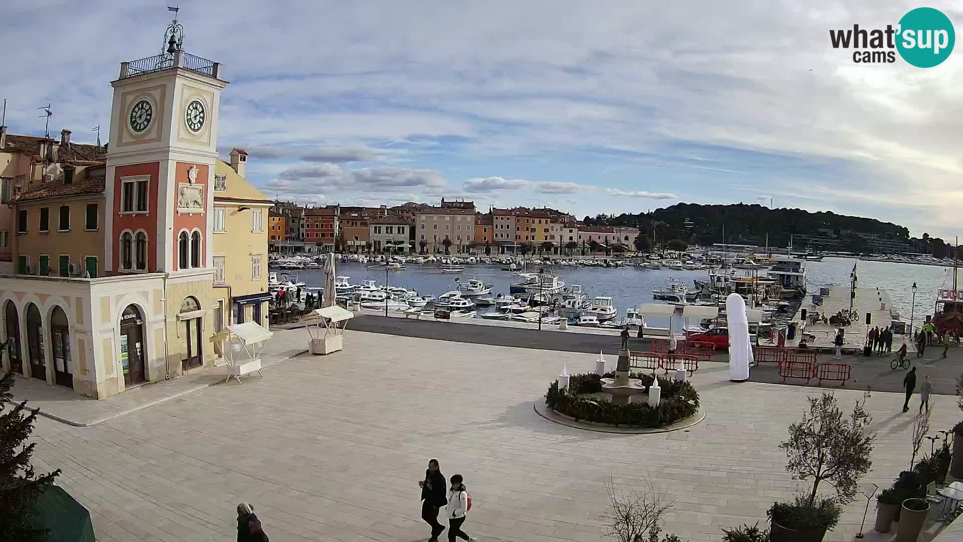 Webcam Rovinj Hauptplatz – Istrien – Kroatien