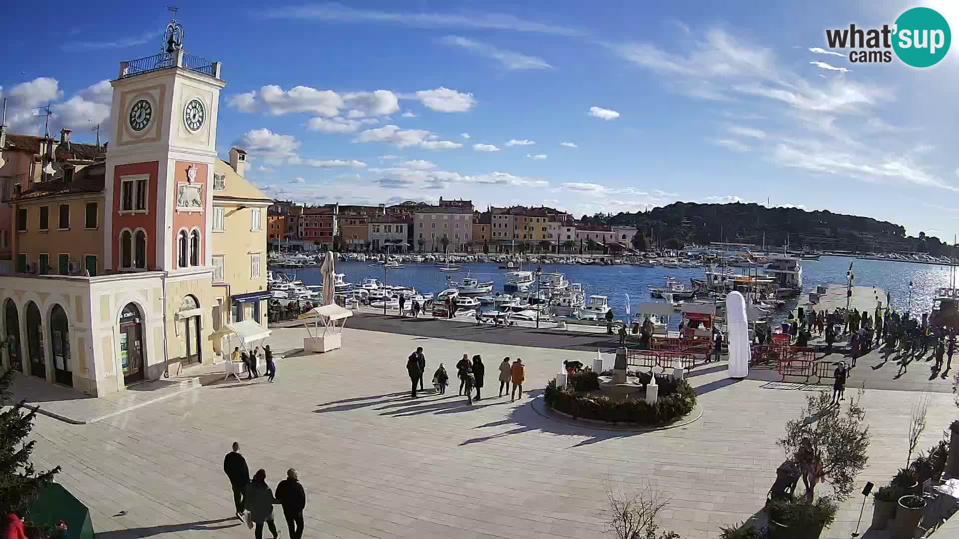 Webcam Rovinj Hauptplatz – Istrien – Kroatien