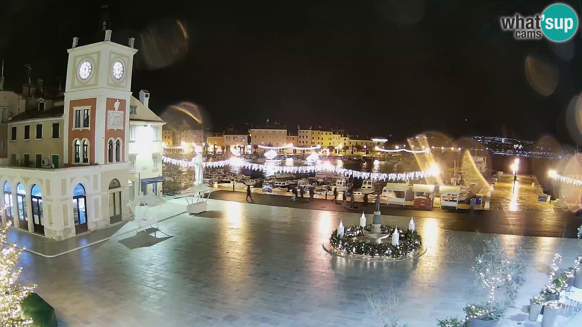 Webcam Rovinj Hauptplatz – Istrien – Kroatien