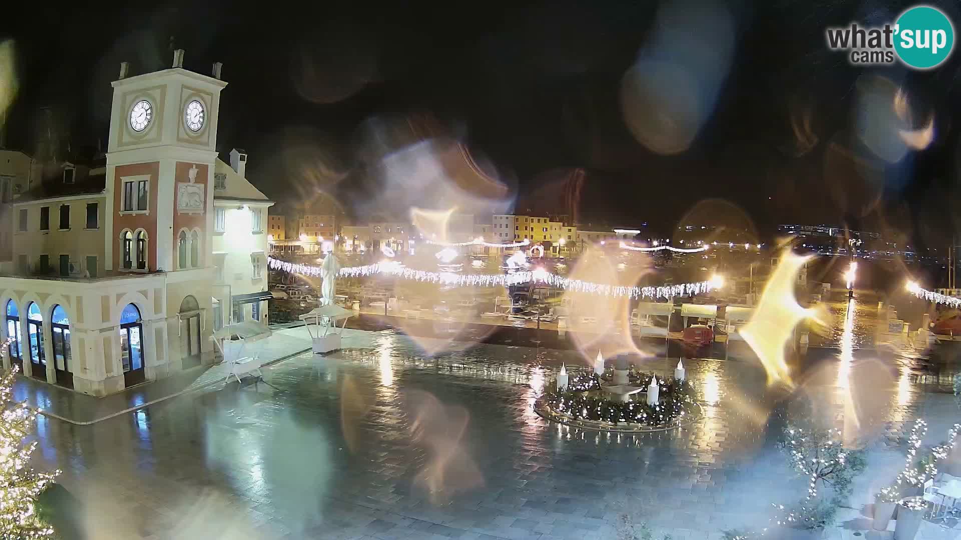 Webcam Rovigno piazza | LIVE cam Piazza centrale Rovigno