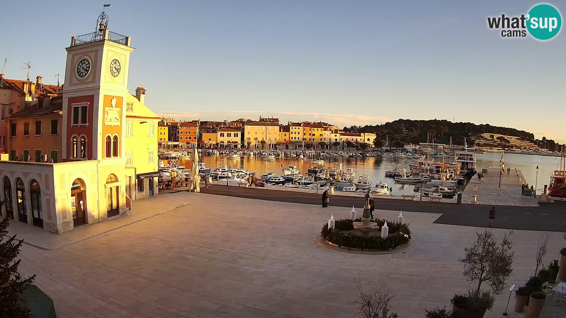 Rovinj live cam – the main square