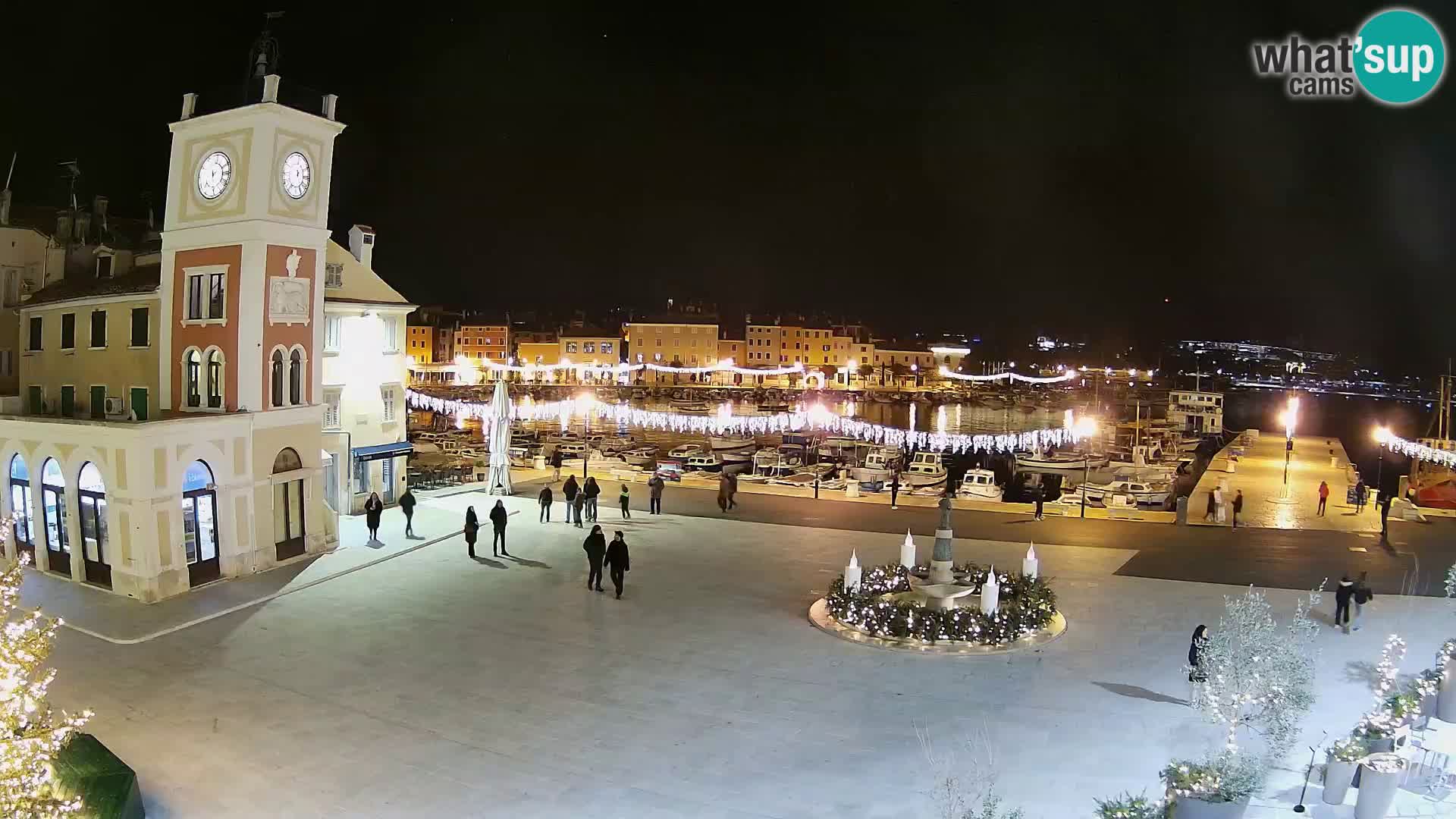 Webcam Rovinj Hauptplatz – Istrien – Kroatien